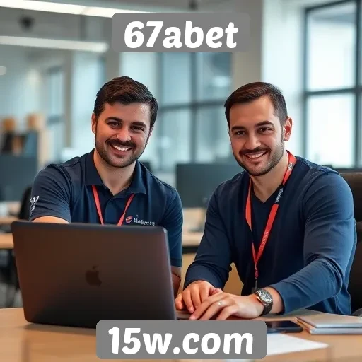 Funcionamento da equipe de suporte do 67abet avaliado